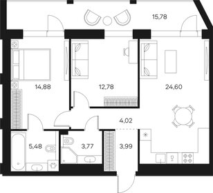 75 м², 2-комнатная квартира 39 870 944 ₽ - изображение 11