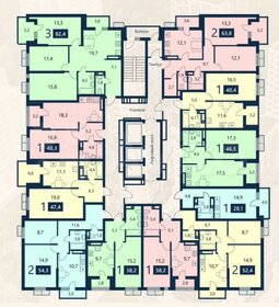 40,4 м², 1-комнатная квартира 3 800 000 ₽ - изображение 65
