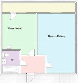 33,5 м², 2-комнатная квартира 6 500 000 ₽ - изображение 35