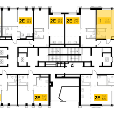 Квартира 40 м², 1-комнатная - изображение 2