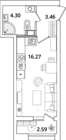 23 м², квартира-студия 5 399 000 ₽ - изображение 94