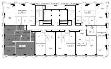 Квартира 98,2 м², 3-комнатная - изображение 2