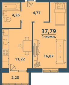 42 м², 2-комнатная квартира 1 700 000 ₽ - изображение 80