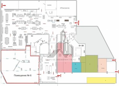 445 м², торговое помещение 1 112 500 ₽ в месяц - изображение 41