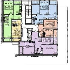 Квартира 48 м², 1-комнатная - изображение 3