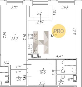 Квартира 75,8 м², 1-комнатная - изображение 1