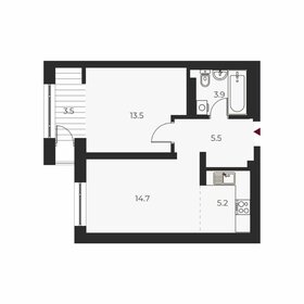 48,5 м², 2-комнатная квартира 9 200 000 ₽ - изображение 45