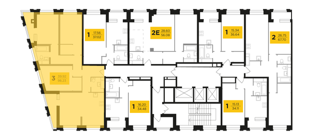250 м², 3-комнатная квартира 49 950 000 ₽ - изображение 2