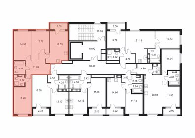 Квартира 81,8 м², 3-комнатная - изображение 2