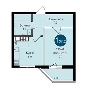 30 м², 1-комнатная квартира 3 400 000 ₽ - изображение 83
