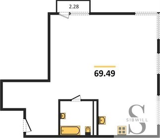 57,5 м², 2-комнатная квартира 14 800 000 ₽ - изображение 79