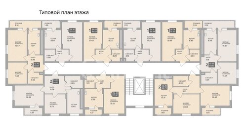 Квартира 35,9 м², 1-комнатная - изображение 1