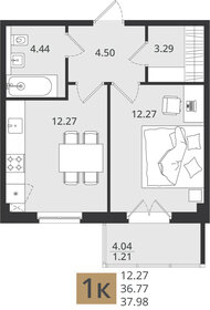41,9 м², 2-комнатная квартира 4 400 000 ₽ - изображение 81