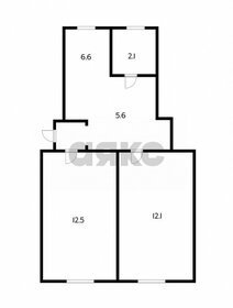 34,4 м², 2-комнатная квартира 3 500 000 ₽ - изображение 36