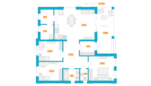 65 м² дом, 6 соток участок 3 500 000 ₽ - изображение 72