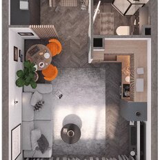 Квартира 26,4 м², студия - изображение 2