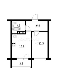 Квартира 37,3 м², 2-комнатная - изображение 1