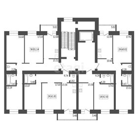 40,4 м², 1-комнатная квартира 6 400 000 ₽ - изображение 60