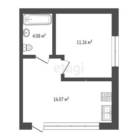 Квартира 33 м², 1-комнатная - изображение 1