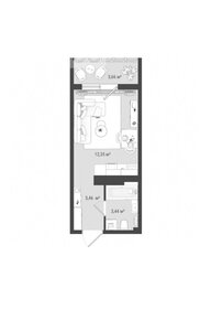 26,8 м², квартира-студия 4 300 000 ₽ - изображение 9