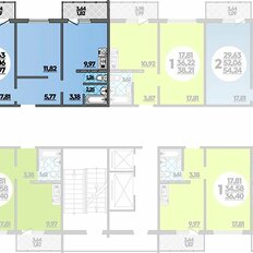 Квартира 55 м², 2-комнатная - изображение 2