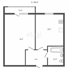 Квартира 40 м², 1-комнатная - изображение 2