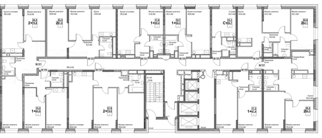 73,2 м², 3-комнатная квартира 8 870 000 ₽ - изображение 68