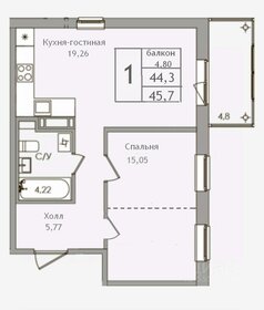 38,2 м², 1-комнатная квартира 4 420 000 ₽ - изображение 52