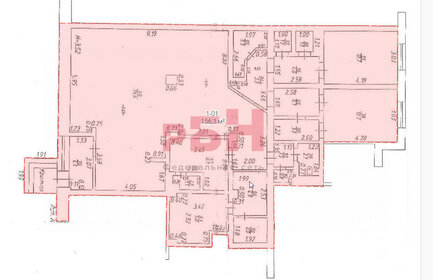 156,2 м², помещение свободного назначения - изображение 4