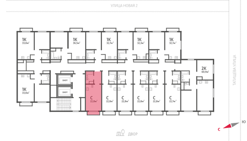 25,2 м², квартира-студия 3 750 000 ₽ - изображение 22