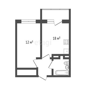 Квартира 37,4 м², 1-комнатная - изображение 1