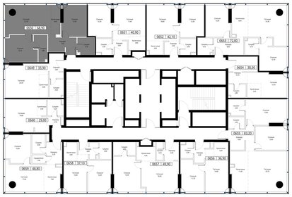 65,7 м², 2-комнатная квартира 46 860 416 ₽ - изображение 50