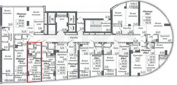 60 м², 3-комнатная квартира 4 250 000 ₽ - изображение 55