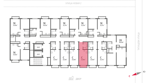 25,4 м², квартира-студия 3 800 700 ₽ - изображение 21