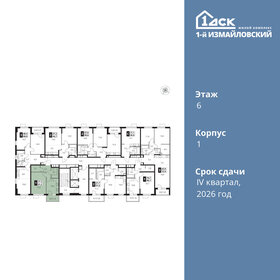 42,3 м², 1-комнатная квартира 12 699 999 ₽ - изображение 130