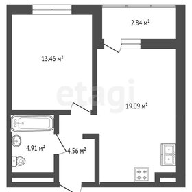 Квартира 46,7 м², 1-комнатная - изображение 1