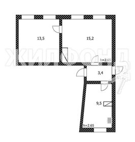 Квартира 28,8 м², 2-комнатная - изображение 5