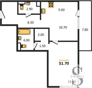 28,1 м², квартира-студия 3 372 000 ₽ - изображение 28