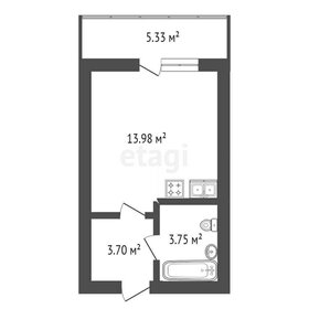 23 м², квартира-студия 4 180 000 ₽ - изображение 91