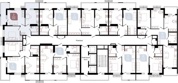48,7 м², 2-комнатная квартира 5 050 000 ₽ - изображение 95