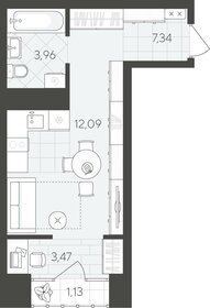 33,3 м², 1-комнатная квартира 3 900 000 ₽ - изображение 66