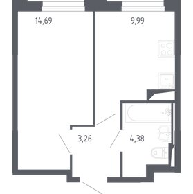 34 м², 2-комнатная квартира 8 900 000 ₽ - изображение 52