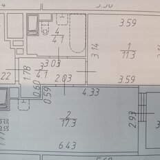 Квартира 36,8 м², 1-комнатная - изображение 1