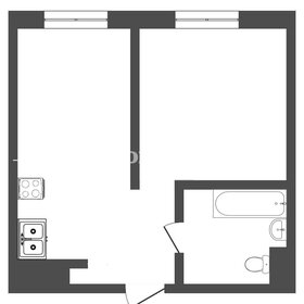 Квартира 33 м², 1-комнатная - изображение 1