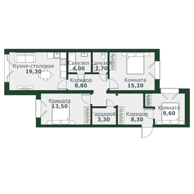 81,4 м², 3-комнатная квартира 9 359 850 ₽ - изображение 53