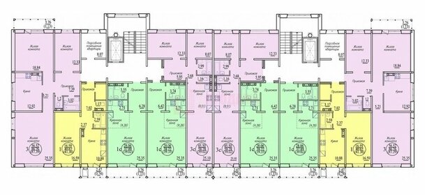 39,3 м², 2-комнатная квартира 2 250 000 ₽ - изображение 27