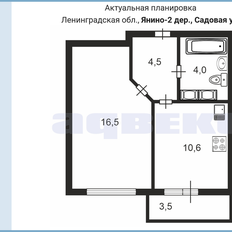 Квартира 36,6 м², 1-комнатная - изображение 2