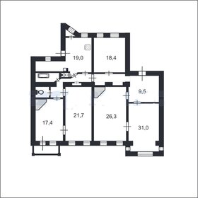 145,5 м², 4-комнатная квартира 42 700 000 ₽ - изображение 164