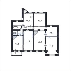 Квартира 148,8 м², 5-комнатная - изображение 4