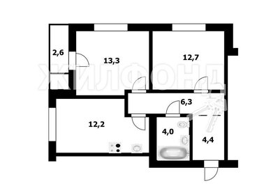 64 м², 2-комнатная квартира 6 200 000 ₽ - изображение 65